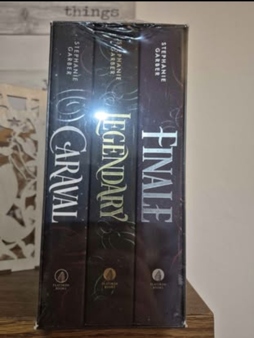 Caraval Trilogy Box Set - Black